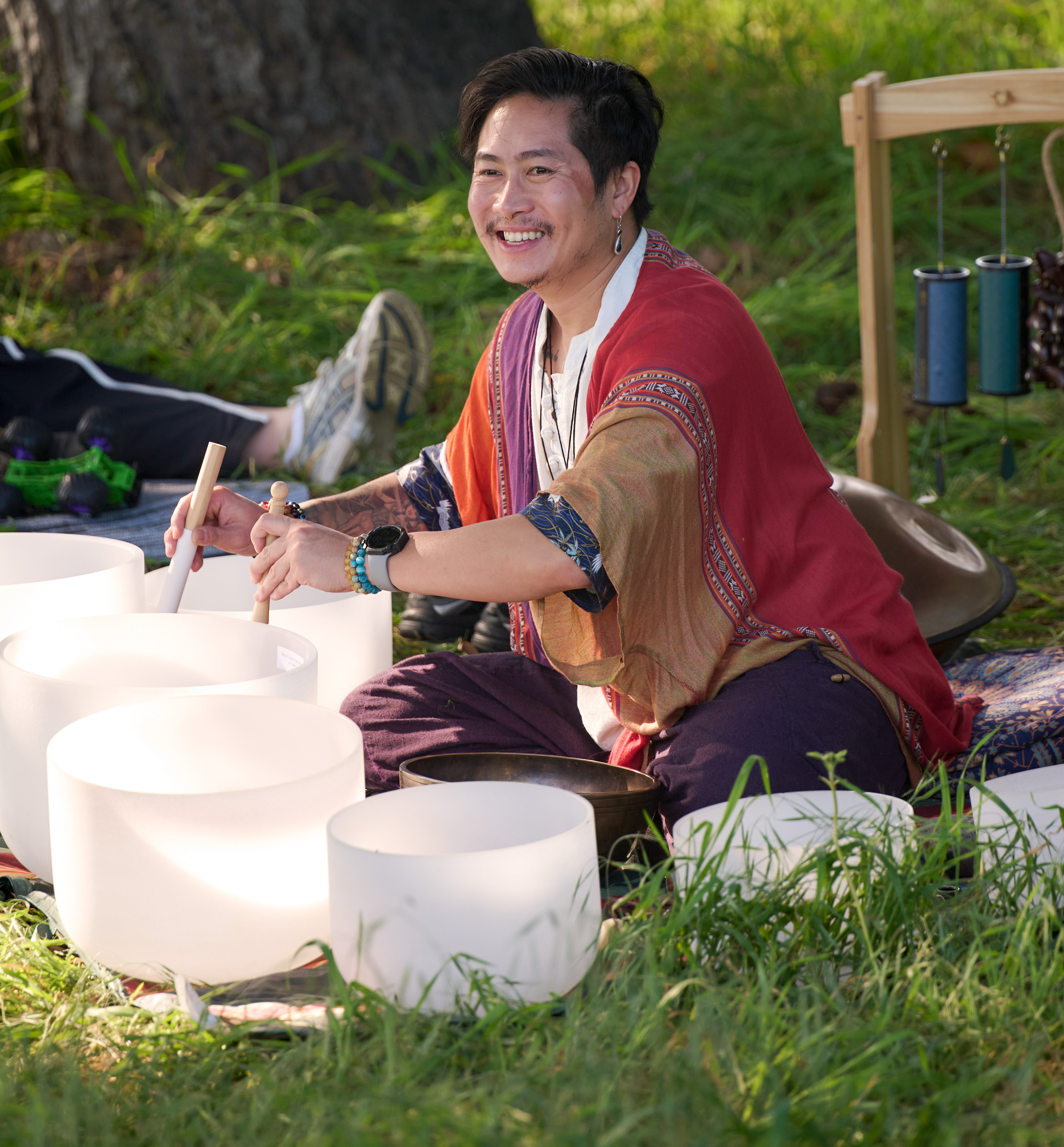 Harry Bui, co-host of the retreat